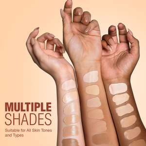 OEM Long Lasting Waterproof Full Coverage Liquid <b>Foundation</b> with Private Label for Full Face Coverage - Product Image 4