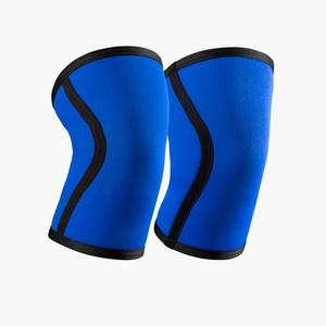 Rodillera de compresión de neopreno de 7 mm al por mayor con logo personalizable para fitness, gimnasio, entrenamiento, sentadillas y levantamiento de pesas - Product Image 2