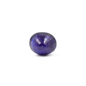 Natural Blue Sapphire 9.9 Carat Fancy Brilliant Cut Cabochon IGI Certified Fine Quality 20mm Diameter - Product Image 2