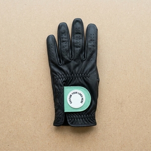 Gant de golf personnalisé en cuir Cabretta pour gaucher, antidérapant, en cuir souple avec panneaux perforés, ajustement flexible pour la main, fermeture sportive au poignet, OEM, marque privée - Product Image 2
