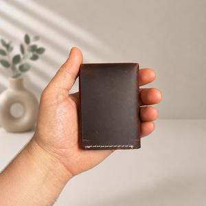 Custom Genuine Leather <b>Card</b> Holder RFID Blocking Pocket Credit <b>Card</b> Case Luxury Slim Business <b>Card</b> <b>Wallet</b> LCH-0169 - Product Image 5