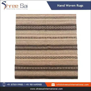 Ensembles de tapis faits main en laine et coton, qualité supérieure, motif abstrait, écologiques, adaptés aux animaux domestiques, disponibles en gros - Product Image 5