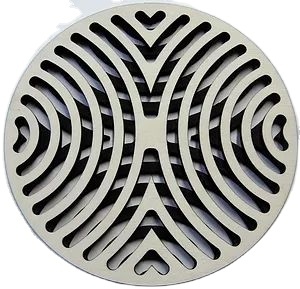 Posavasos personalizado moderno respetuoso con el medio ambiente 3,75 sublimación Hardboard Mdf Squarestone con posavasos trasero de corcho - Product Image 5