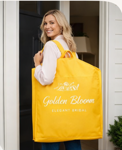 Wholesale Custom logo Natural Cotton Eco Friendly <b>Zip</b> Lock Hanging Suit Cover Muslin Garment Bag with Ribbon Handle - Product Image 6