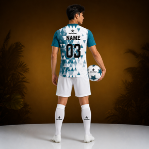 Nuevo Diseño de Uniforme de Fútbol, Camiseta de Verano, Logotipo del Equipo de Moda, Patrocinador Personalizable, Calidad Premium, Gran Venta - Product Image 2