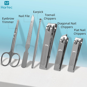 Professional Stainless Steel Manicure and Pedicure Set OEM Manufacturer Factory Price Wholesale Gift <b>Box</b> Pack Facial Care Kit - Product Image 4