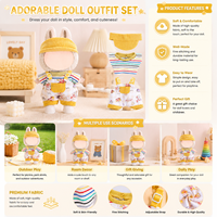  Tenues pour poupées à collectionner : Ensemble décontracté mignon de haute qualité pour figurines en boîte mystère