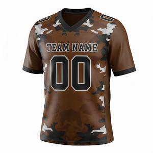 Maillots de football personnalisés pour adultes, manches courtes, maille respirante, séchage rapide, antibactériens, option grande taille, devant - Product Image 6