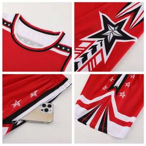 Ensemble de survêtement de basketball personnalisé, maillot réversible et respirant pour hommes, garçons et enfants - Product Image 3