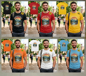 T-shirt unisexe surdimensionné en coton 100% tricoté, personnalisé avec logo OEM, impression graphique de haute qualité, séchage rapide et respirant pour homme - Product Image 1