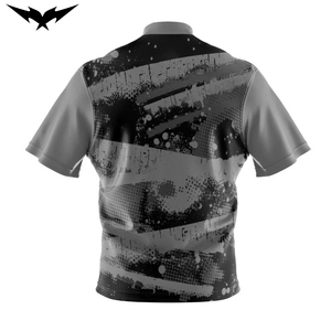 <b>Bowling</b> Quarter Zip Jersey for Men Printed Sportswear With Short Sleeve Custom Logo Short <b>Bowling</b> 1/4 Zip Jerseys 100% Polyester - Product Image 4