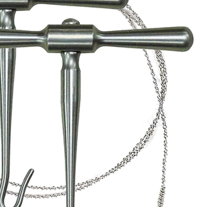 BRITTON Gigli 60 CM German Stainless Steel Manual Orthopaedic Neuro Surgical Twisted Wire Saw CE Certified Class I 1 Year - Product Image 2