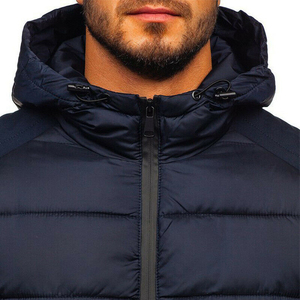 New Design Fashion Wholesale Custom <b>Puffer</b> <b>Jacket</b> <b>Men</b> Quilted <b>Puffer</b> <b>Jacket</b> With Breathable Hood <b>White</b> <b>Puffer</b> <b>Jacket</b> for <b>Men</b> - Product Image 6