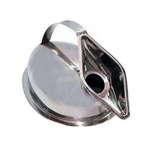 Urinoir féminin manuel réutilisable en acier inoxydable Rsi Holloware, instrument de chirurgie générale de classe I pour hôpital, certifié CE, garantie 3 ans - Product Image 6