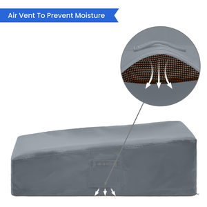 Fundas Personalizadas para Chaise Longue Moderna de Doble Ajuste sin Brazos, Oxford 600D Resistente al Agua de 10000 mm - Product Image 2