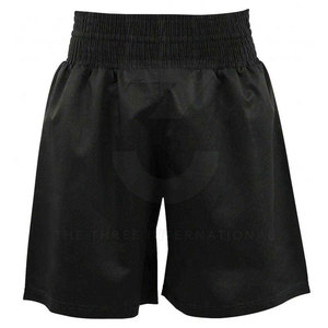 Pantalones Cortos de Boxeo Personalizados de Estilo Satinado Premium, 100% Poliéster, Secado Rápido, Ajuste Holgado, Exportador Confiable, Ropa Deportiva de Moda - Product Image 2