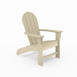 Sedia Adirondack in Legno Sintetico HDPE Premium per Piscina e Giardino, Elegante Arredo da Esterno - Product Image 1
