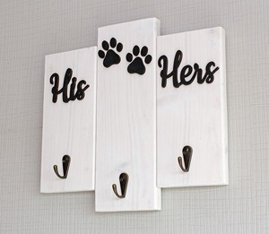 His And Her <b>Key</b> Holder <b>Wall</b> <b>Hook</b> For Home Decor Stylish Couple <b>Key</b> Storage Keeps Car <b>Keys</b> Organized For Both Partners From India - Product Image 5