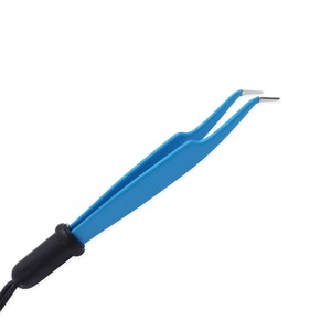 Pince bipolaire de bijoutier à pointes courbées, à usage unique avec câble - Product Image 4