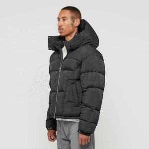 Wholesale Custom Logo Hooded Casual <b>Winter</b> Zipper Men Puffer <b>Jacket</b> <b>Waterproof</b> Outdoor Use - Product Image 2