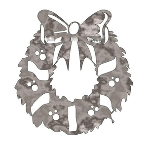 Adorno Navideño de Pared de Acero Inoxidable con Diseño Único, Ecológico, Excelente Regalo para Sublimación, Decoración Navideña - Product Image 3