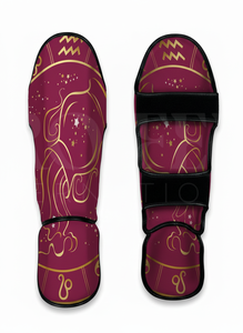 Hot Selling Custom EVA Foam Muay Thai Shin Guards for Unisex Custom Logo Boxing Kickboxing MMA Training <b>Foot</b> Protector Guards - Product Image 3
