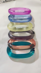 Cadenas de resina personalizables de gran tamaño y colores claros, disponibles en varios colores. - Product Image 2