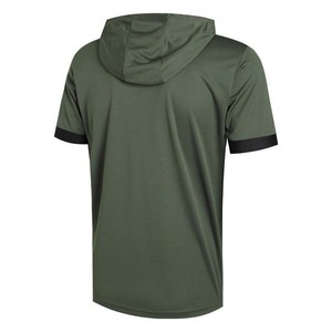 เสื้อกล้ามมีฮู้ดสำหรับวิ่งออกกำลังกายสำหรับผู้ชาย เสื้อผ้ากีฬาฟิตเนส ดีไซน์เสื้อฮู้ดแบบเรียบ เสื้อผ้าฝึกซ้อม เสื้อผ้าออกกำลังกายผู้ชายแบบสั่งทำ - Product Image 2