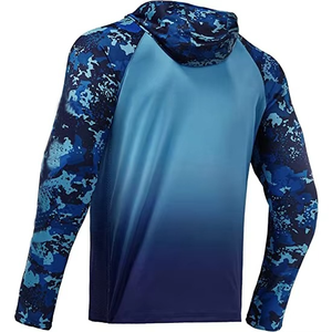 Camisa de Pesca para Hombre con Logotipo Personalizado al por Mayor, Protección UPF 50, Secado Rápido, Ligera, Transpirable, para Amantes de la Pesca - Product Image 5