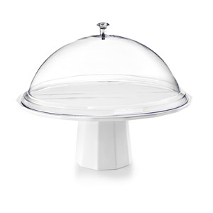 Coperchio a campana trasparente in plastica per proteggere i piatti durante il servizio - Product Image 2