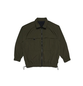Veste coupe-vent respirante personnalisable avec logo design 100% polyester nylon imperméable coupe-vent grande taille bloc de couleurs été - Product Image 1