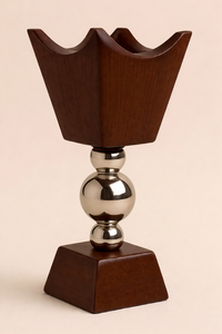 Élégant brûleur d'encens religieux en bois d'acacia fait main et écologique avec incrustation MOP, ensemble brûleur de Bakhoor tendance et personnalisé, design moderne - Product Image 6