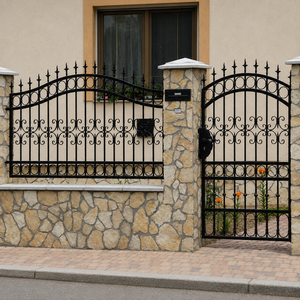 Suministro de Cercas Metálicas de Primera Calidad: Descubra Soluciones de Cercas Metálicas Hermosas y Duraderas para Residencias Familiares Modernas y de Lujo. - Product Image 4
