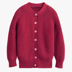 Cárdigan Personalizado de Alta Calidad, Tejido en Lana/Acrílico, de Secado Rápido y Transpirable, con Botones y Bordado, para Otoño/Invierno - Product Image 6