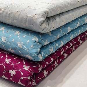 Borer Embroidery Fabric Sequence Bead Chain Stitch Net Mesh Fashion Textile Wholesale Export <b>Material</b> For Garment - Product Image 6