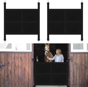Puerta de Seguridad para Establos de Caballos – Barrera Ajustable de Acero para Caballos, Construcción Resistente con Fácil Instalación - Product Image 3