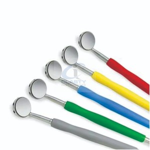 Ensemble de miroirs buccaux dentaires CLASTY avec poignées codées par couleur, certifié CE ISO13485, instrument manuel de classe I - Product Image 6