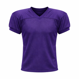 Jersey de Fútbol de Malla Morada Directo de Fábrica para Pedidos Personalizados al por Mayor - Proveedor OEM de Jerseys al por Mayor - Product Image 1