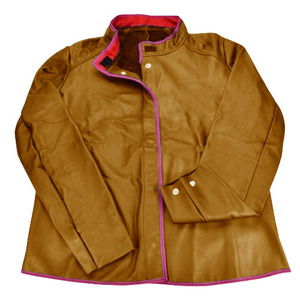 Hi Vis Winter Workwear FR Drilled Cotton Welding Safety <b>Jacket</b> Industrial Reflective Safety Clothing <b>Spark</b> Resistant ANSI SAFETY - Product Image 5