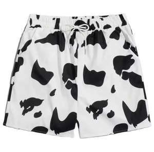 Short de bain pour homme, design unique et élégant, imprimé par sublimation, taille élastique, séchage rapide, imperméable, écologique, pour la plage et la piscine - Product Image 2