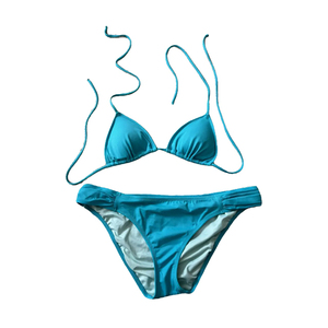 Two Piece Plus Size Halter Neck <b>Sexy</b> Beachwear Padded Push-Up <b>Bikini</b> <b>Sets</b> OEM Custom Logo Front Position Customizable Design - Product Image 5