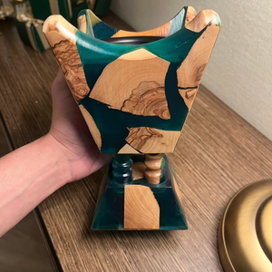 Custom Logo Arabic Resin <b>Wooden</b> <b>Tray</b> for Hotels & Restaurants - Product Image 6