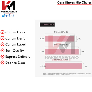 Glute Hip Circle Band Men Women Gym Resistance Training Booty Workout Fitness OEM Supplier - Product Image 5