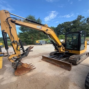 Excavatrice compacte Caterpillar 306 CR abordable, moteur diesel de 55,9 CV, profondeur de fouille de 4110 mm et capacité de travail fiable. - Product Image 5