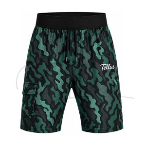 Pantalones Cortos de Natación Halal para Hombre, con Logotipo Personalizado, Ropa Deportiva Sunnah, Traje de Baño Islámico - Product Image 4