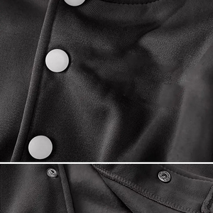Women Varsity Bomber <b>Jacket</b> Custom Team Letterman <b>Jacket</b> Wool Fish <b>Leather</b> <b>Winter</b> Logo OEM Wholesale Factory Private Label - Product Image 6