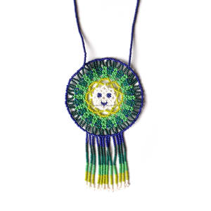 Collier de perles de graine de verre de luxe pièce de cou de cadeau de prettern indigène pour unisexe - Product Image 2