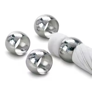 High Quality Metal <b>Napkin</b> <b>Ring</b> for Dining Accessories Table Decoration Wedding Presentation and Party Setup - Product Image 3