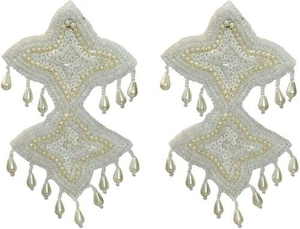 Bordado de Cuentas en Forma de Mariposa, Algodón con Cuentas, Ligero, Clásico, Hecho a Mano, Personalizable por MULTI CRAFT - Product Image 3