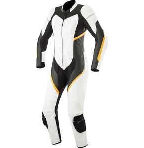 Traje de Motociclismo Unisex de Cuero con Detección de Pinchazos - Product Image 4